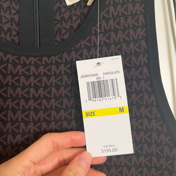 Michael Kors Jacquard Tank Dress - Picture 5 of 5